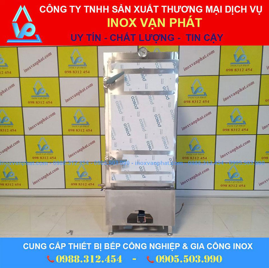 Tủ hấp cơm inox công nghiệp