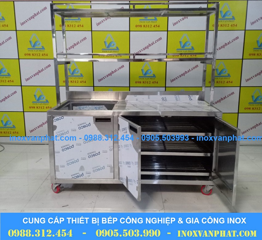 Tủ inox công nghiệp cung cấp bởi Inox Vạn Phát
